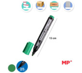 Marker permanentny zielony 2-3mm okrągła końcówka PE486V-S MP Poland