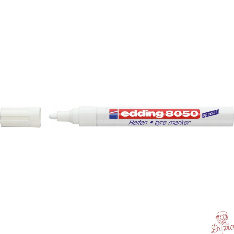 Marker do opon EDDING 8050 biały