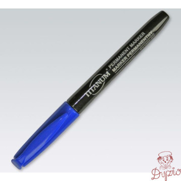 Marker permanentny okrągły PY1002-GY niebieski 71091