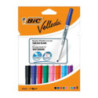 Marker VELLEDA 1741 suchościeralny mix kol. 8szt. okrągła końcówka 503844 BIC