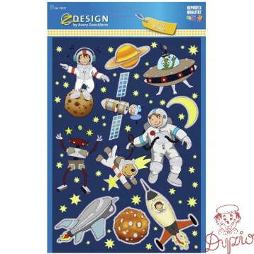 Naklejki duże dla dzieci KOSMOS 53251 Z-DESIGN AVERY ZWECKFORM
