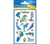 Naklejki tatuaże dla dzieci DELFINKI 56439 Z-DESIGN TATTOO AVERY ZWECKFORM