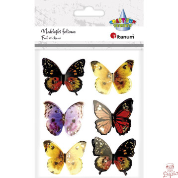 Naklejka Craft-Fun Series motyle 3D 362066 TITANUM