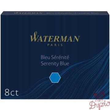 Naboje WATERMAN niebieskie (8szt.) S0110860