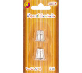Naparstki krawieckie 1,5cm x 2cm 2szt. MUL-200 ALIGA
