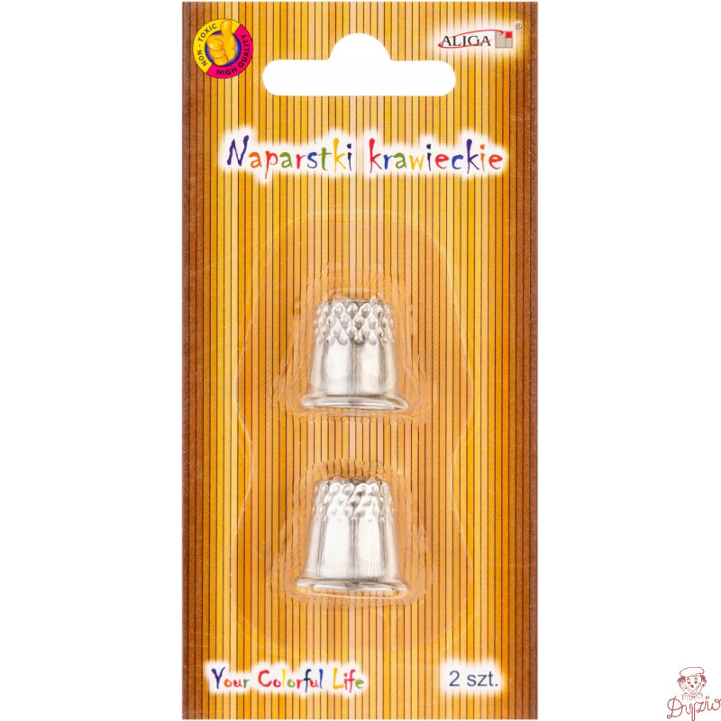 Naparstki krawieckie 1,5cm x 2cm 2szt. MUL-200 ALIGA