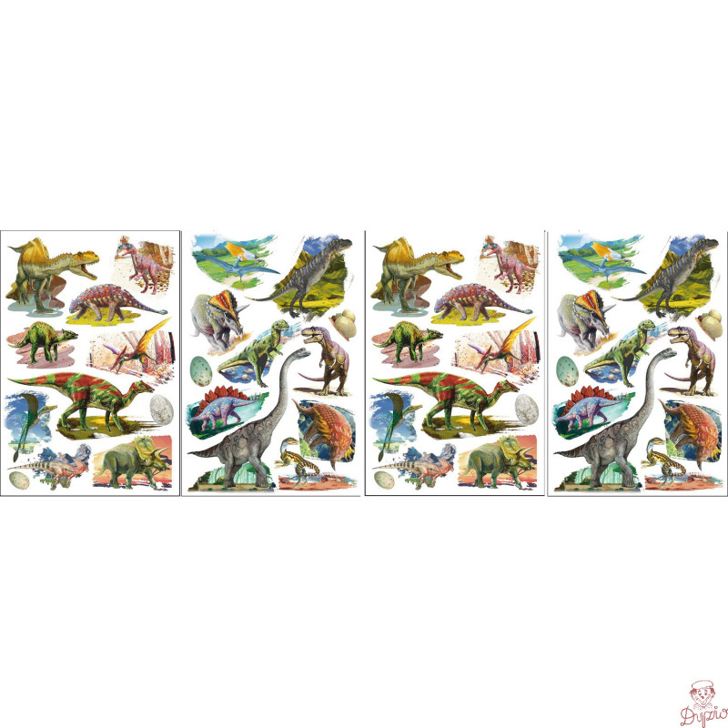 Naklejki 3d Dinozaury CLA9 BREWIS