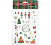 Naklejki dekoracyjne 80szt. CHRISTMAS INTERDRUK