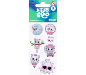 Naklejki kotki 66x180mm 3ark. STICKER BOO 568336