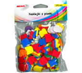 Naklejki z pianki PVC22 Litery / Cyfry 170szt. BREWIS