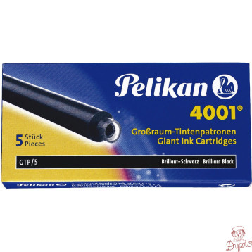 Naboje długie granatowe (5szt.) 300004108 PELIKAN