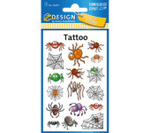 Naklejki tatuaże dla dzieci PAJĄKI 56693 Z-DESIGN KIDS TATTOO AVERY ZWECKFORM
