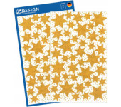 Naklejki Z-Design błyszczące - gwiazdki 52225 AVERY ZWECKFORM