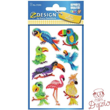 Naklejki dla dzieci PTAKI 57290 Z-DESIGN AVERY ZWECKFORM