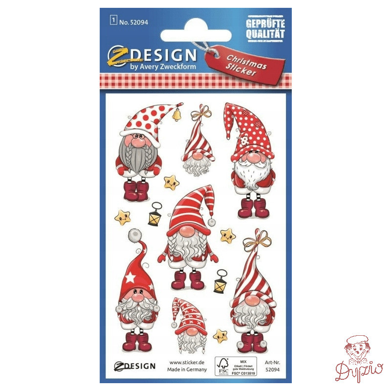Naklejki KRASNALE 52094 Z-DESIGN AVERY ZWECKFORM