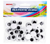 Oczy z ruchomą źrenicą 16mm RO10