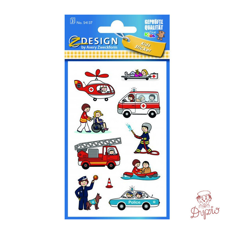 Naklejki Służby ratunkowe 54137 Z-DESIGN KIDS AVERY ZWECKFORM