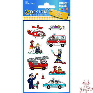 Naklejki Służby ratunkowe 54137 Z-DESIGN KIDS AVERY ZWECKFORM