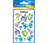 Naklejki tatuaże dla dzieci SMOKI 56751 Z-DESIGN KIDS TATTOO AVERY ZWECKFORM