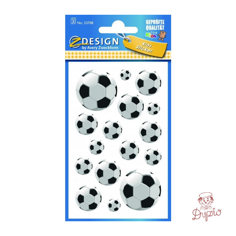 Naklejki ZF Piłki 53708 Z-DESIGN KIDS AVERY ZWECKFORM