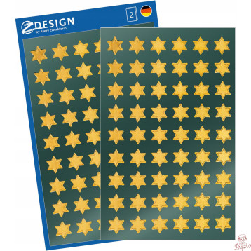 Naklejki Z-Design - złote gwiazdy 52802 AVERY ZWECKFORM