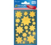 Naklejki Z-Design - złote gwiazdy 52807 AVERY ZWECKFORM