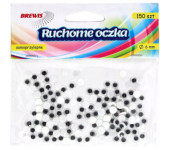 Oczka ruchome okrągłe 6mm (150) RO1 680365 BREWIS