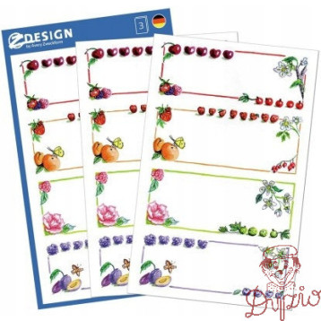 Naklejki spiżarniane na przetwory 59652 ZDESIGN AVERY ZWECKFORM