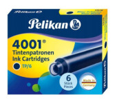 Naboje krótkie granatowe (6szt.) 100435989 PELIKAN