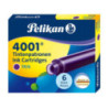 Naboje krótkie fioletowe (6szt.) 400142568 PELIKAN