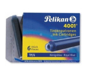 Naboje krótkie niebieskie (6szt.) 100401545 PELIKAN