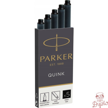 Naboje PARKER (5sztuk) czarne 1950382