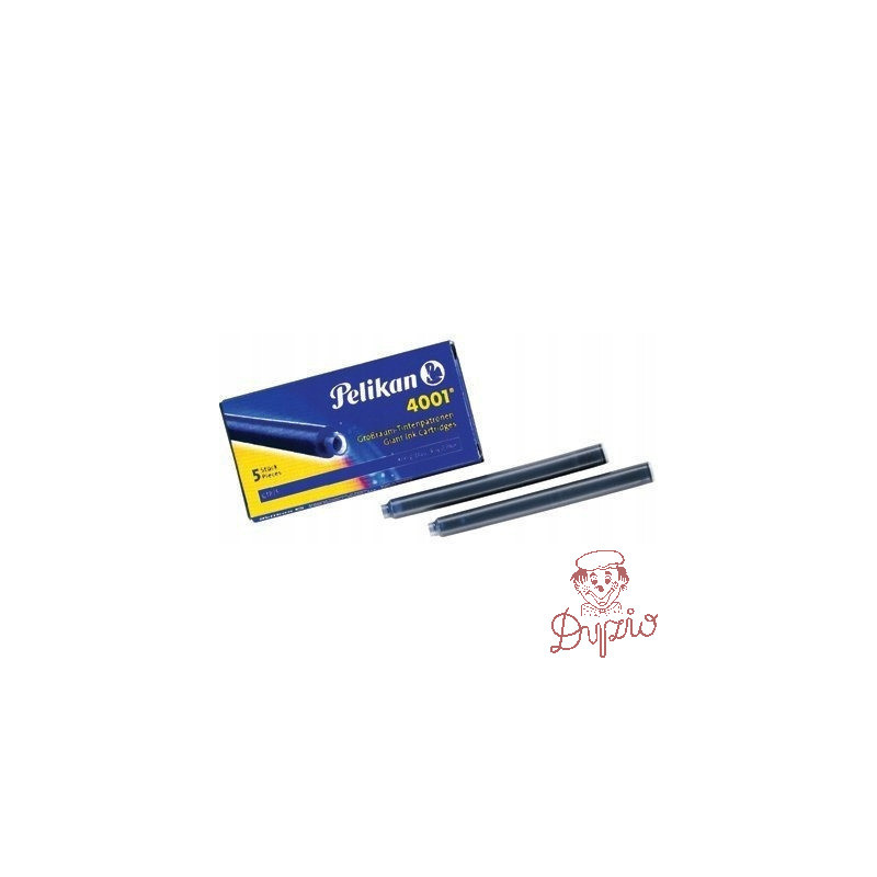 Naboje długie czarne (5szt.) 400142570 PELIKAN