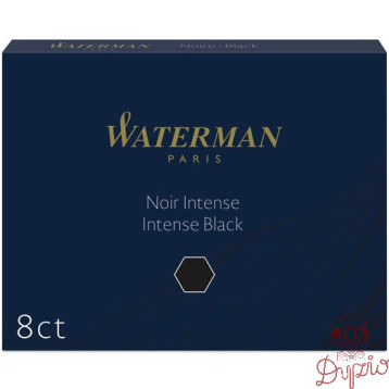 Naboje WATERMAN (8szt.) czarne S0110850