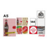 Notatnik A5 144k. linia napoje COCA-COLA mix CC024 MP Poland