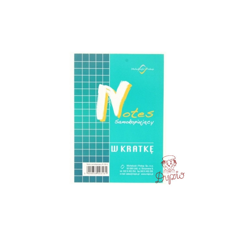 N-105-5 Notes A-6 kratka samokopiujący