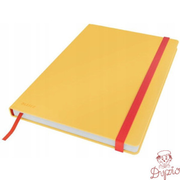 Notatnik Leitz Cosy, B5, kratka, żółty 44820019