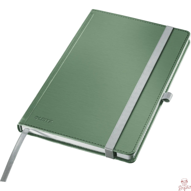 Notatnik w twardej oprawie Style A5 w kratkę seledynowy 44861053 LEITZ