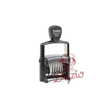 Numerator 5558/PL 8/5mm z płytką tekstową 56x33 PROFESSIONAL LINE TRODAT