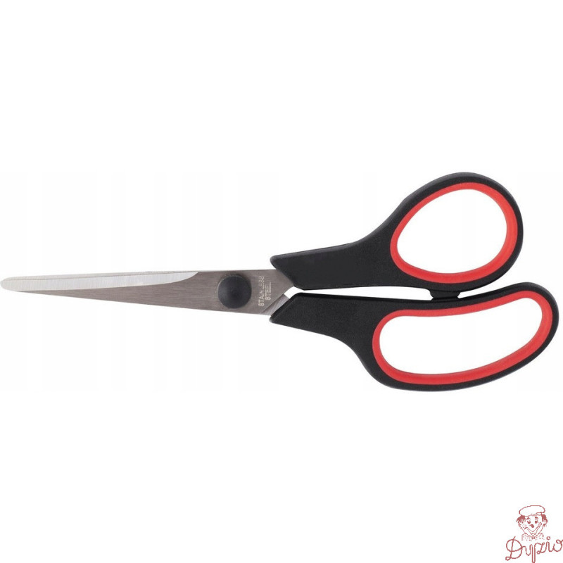 Nożyczki 16cm gumowy uchwyt SG160 009501 D.RECT