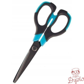 Nożyczki biurowe NON-STICK 17cm niebieski GN290-NB TETIS
