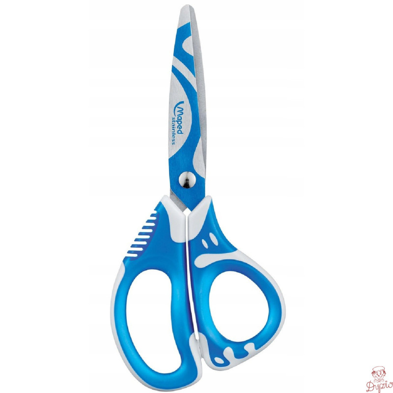 Nożyczki szkolne ZENOA FIT asymetryczne 13cm MAPED 670112