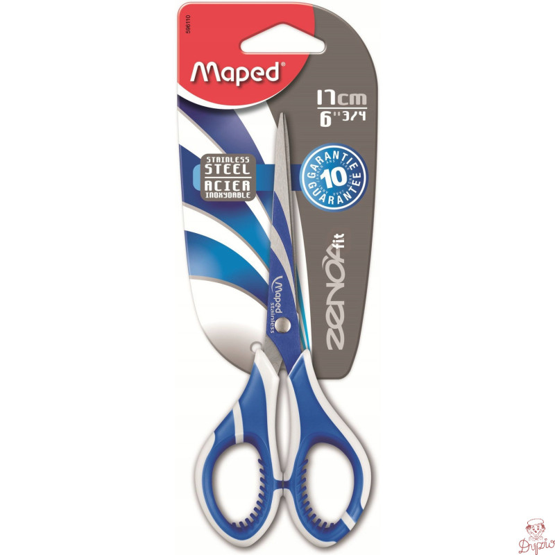 Nożyczki Zenoa Fit Symetryczne 17cm 596110 MAPED