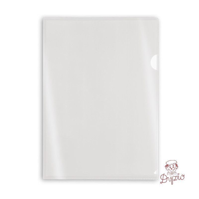 Obwoluta A4 PP &acute L&acute  grubość 0.14mm transparentna (12) BT615-T TETIS