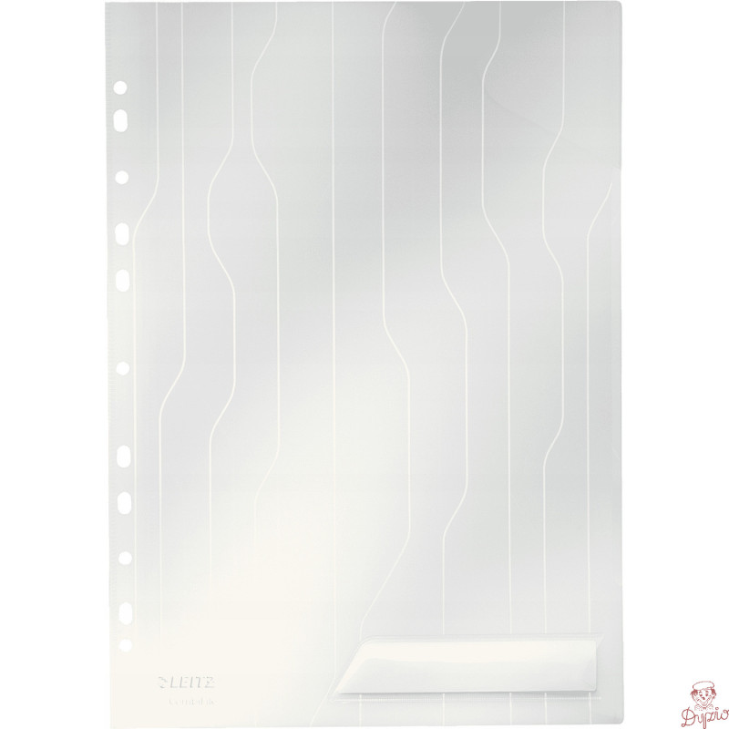 Folder Combifile A4 (5szt) przezroczysty na 40kartek 47260003 LEITZ