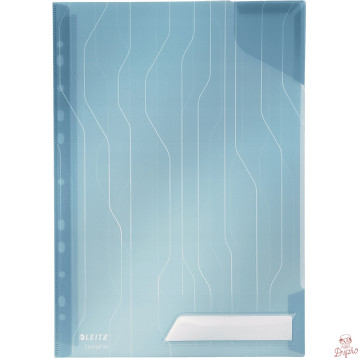 Folder Combifile A4 (5szt) przezroczyty niebieski 47260035 LEITZ