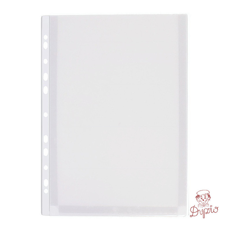 Koszulki poszerzane na katalogi A4 140mic 10 sztuk PVC OF-40 BIURFOL
