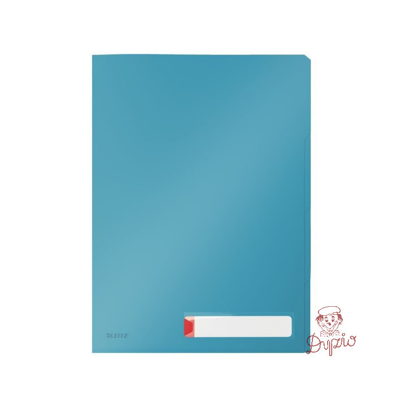 Folder A4 z 3 przegródkami, niebieska 47160061