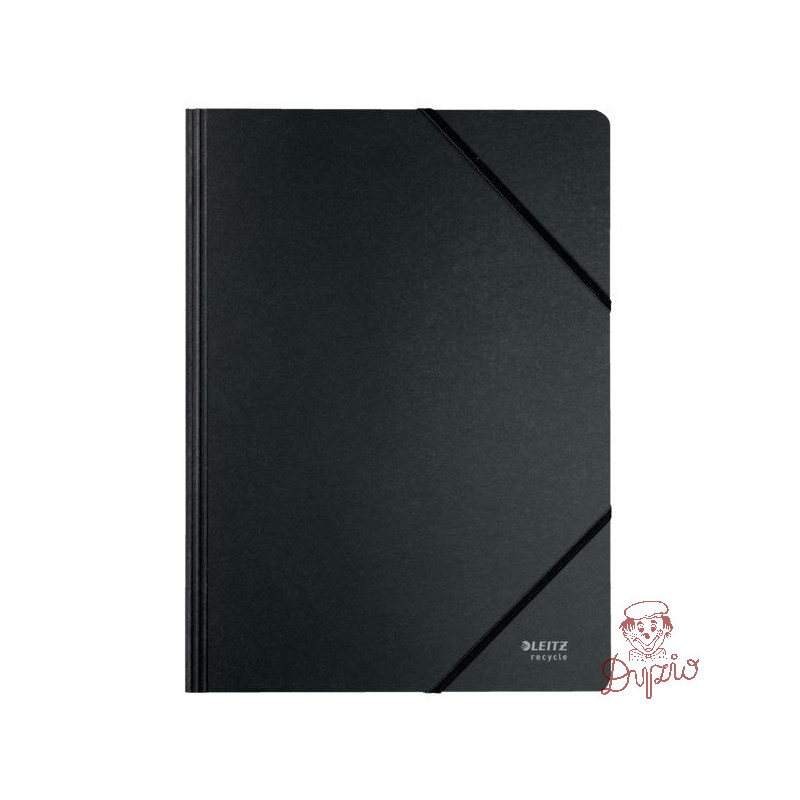 Elastyczny Folder Recycle A4, czarna 39080095