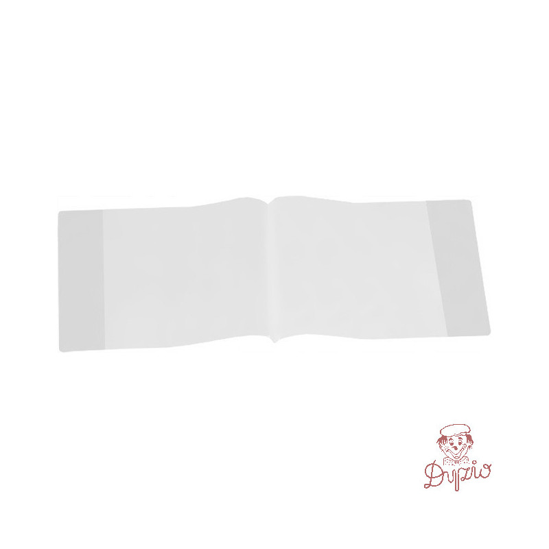 Okładki na zeszyt do nut muzyki bezbarwne 25 sztuk 15x43,1cm OZB-34 BIURFOL